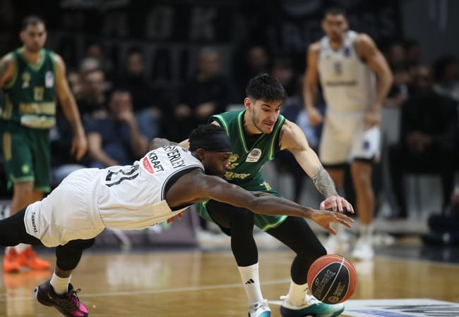 Thống kê bán kết Stoiximan: Panathinaikos đối đầu PAOK