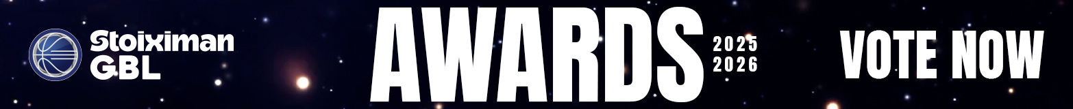 Stoiximan GBL AWARDS 2025/2026 - Vote Now